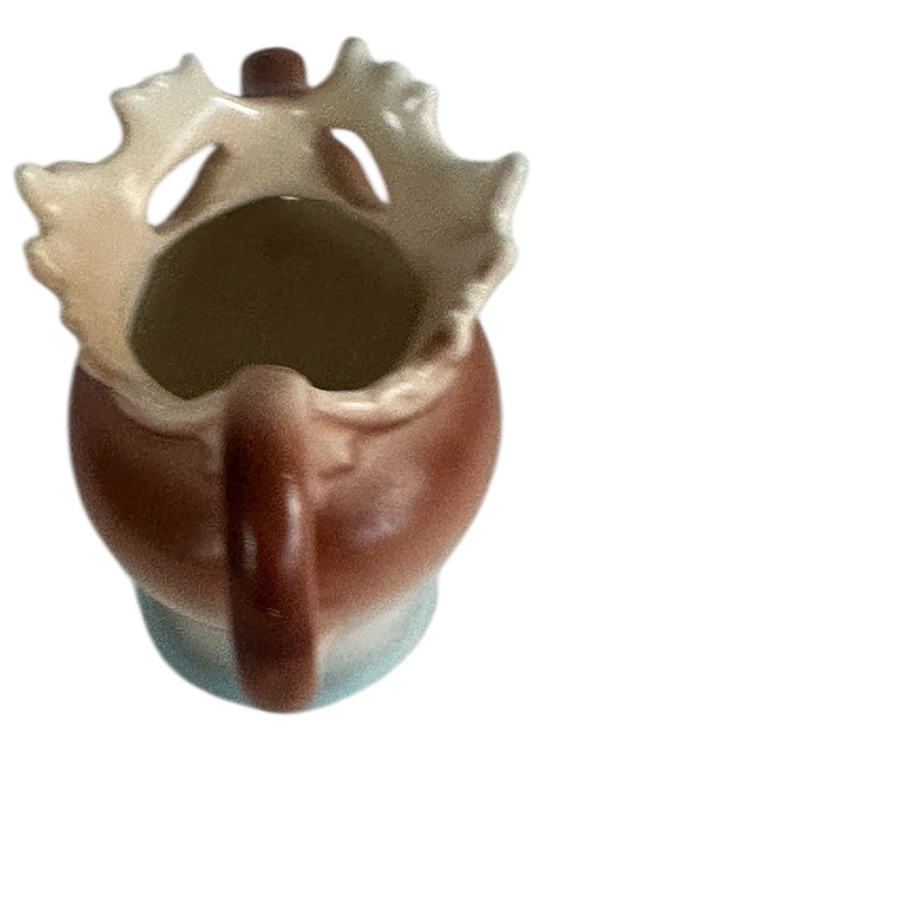 Vintage Czechoslovakia Elk Ceramic Creamer Hand painted - Picture 3 of 15